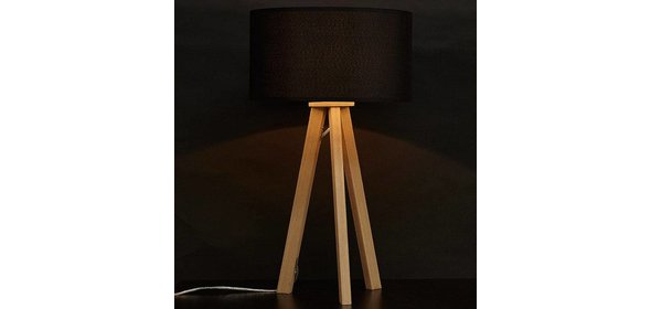 Bianca Tafellamp Zwart Bondy Living Bianca Tafellamp Zwart