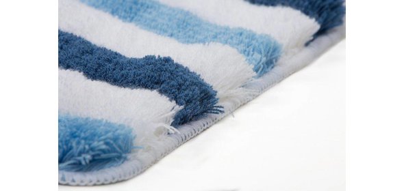 In Style Badmat Blauw Set van 2 Basic Obsession In Style Badmat Blauw Set van 2 Basic