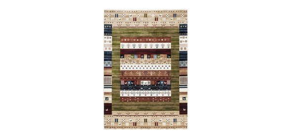 Atlas Vloerkleed 160x230 Groen Kayoom Atlas Vloerkleed 160x230 Groen