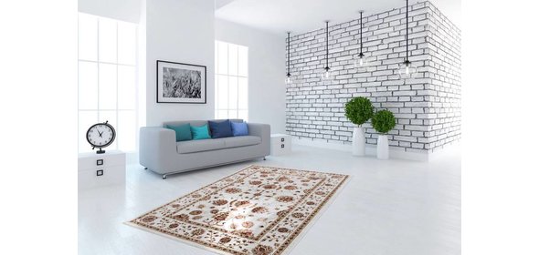 Atlas Vloerkleed 200x290 Ivory Kayoom Atlas Vloerkleed 200x290 Ivory