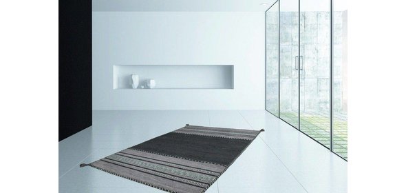 Alhambra Vloerkleed 80x150 Grijs Kayoom Alhambra Vloerkleed 80x150 Grijs