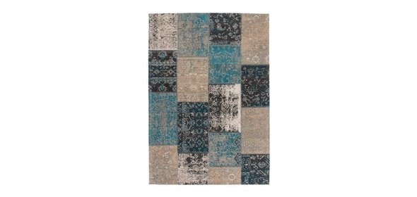 Cocoon Vloerkleed 120x170 Blauw 990 Kayoom Cocoon Vloerkleed 120x170 Blauw 990