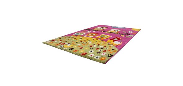 Amigo Uil Kindervloerkleed 160x230 Roze Lalee Amigo Uil Kindervloerkleed 160x230 Roze