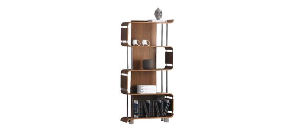 Joker Boekenkast Walnoot Jual Furnishings Joker Boekenkast Walnoot