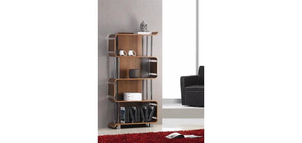Joker Boekenkast Walnoot Jual Furnishings Joker Boekenkast Walnoot