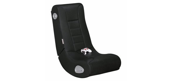 LevelOne Gamestoel Zwart met Bluetooth Music Rocker LevelOne Gamestoel Zwart met Bluetooth