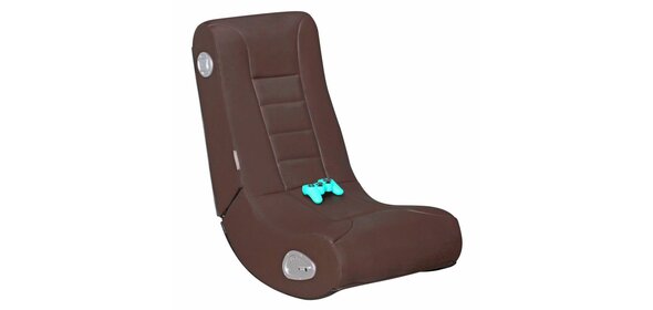 LevelOne Gamestoel Bruin met Bluetooth Music Rocker LevelOne Gamestoel Bruin met Bluetooth