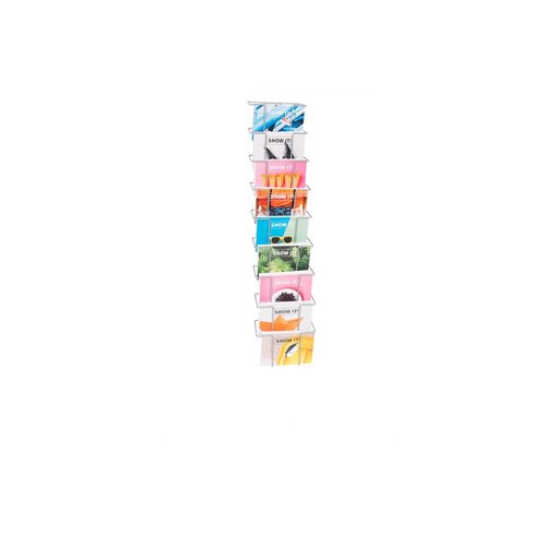 Folderrek Wand 9 vaks A6 148x105mm BxH 