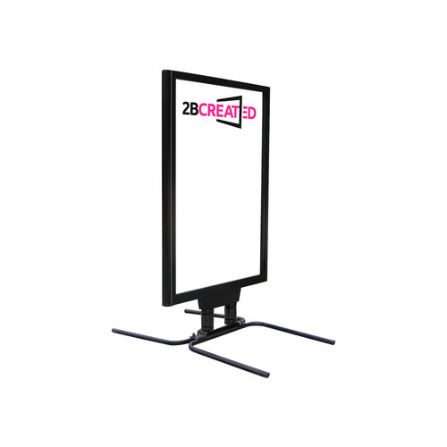 Stoepbord Poster+ Zwart  Stoepbord Poster+ Zwart