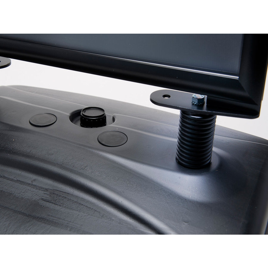 Stoepbord Buiten Zwart met Waterbase A1, A0 en B1