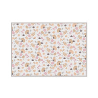 Placemat Bloemen Planten 45x32cm  set 6 stuks