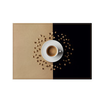 Placemat Koffiekop 45x32cm  set 6 stuks