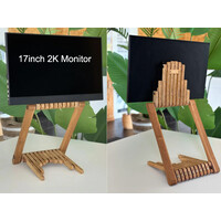 Extra 2K monitor voor laptop inclusief monitorstandaard Foote