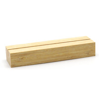 Menukaartstandaard  Bamboe blank - A6, A5 en A4 maten - Copy