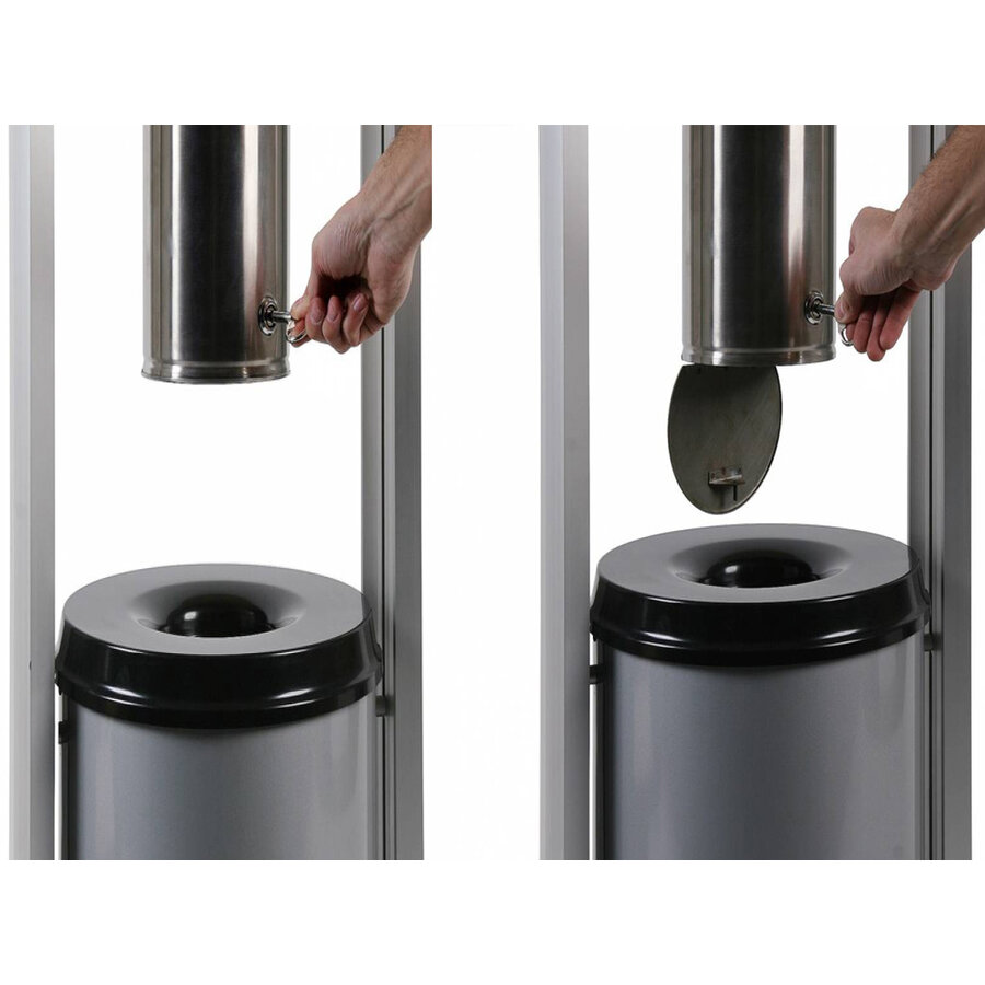 Statafel voor roken horeca | vrijstaand | weerbestendig