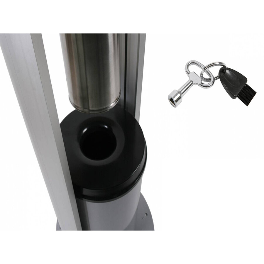 Statafel voor roken horeca | vrijstaand | weerbestendig