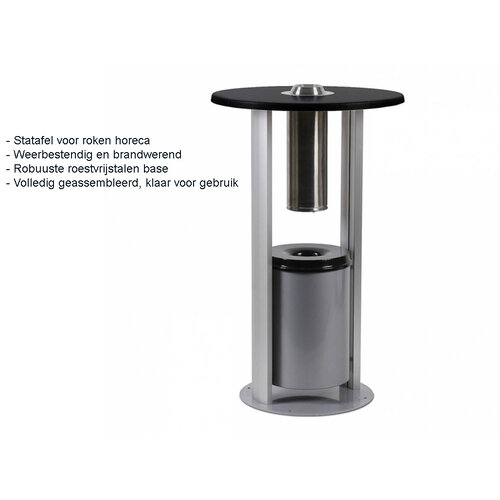 Statafel voor roken 