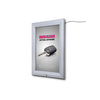 Postervitrine voor buiten LED verlicht in A1, A0, B1 (70x100cm)