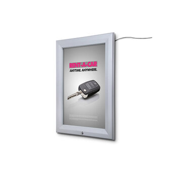 Postervitrine voor buiten LED verlicht  Postervitrine voor buiten LED verlicht