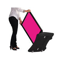 Stoepbord Wind zwart in A1, A0, en B1