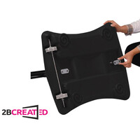 Stoepbord Wind zwart in A1, A0, en B1