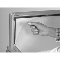 Stoepbord Wind grijs in A1, A0 en B1