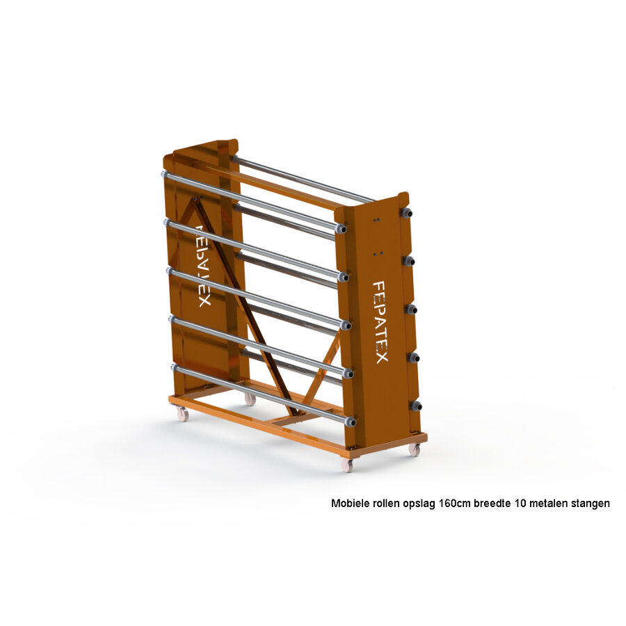 Mobiele rollen opslag