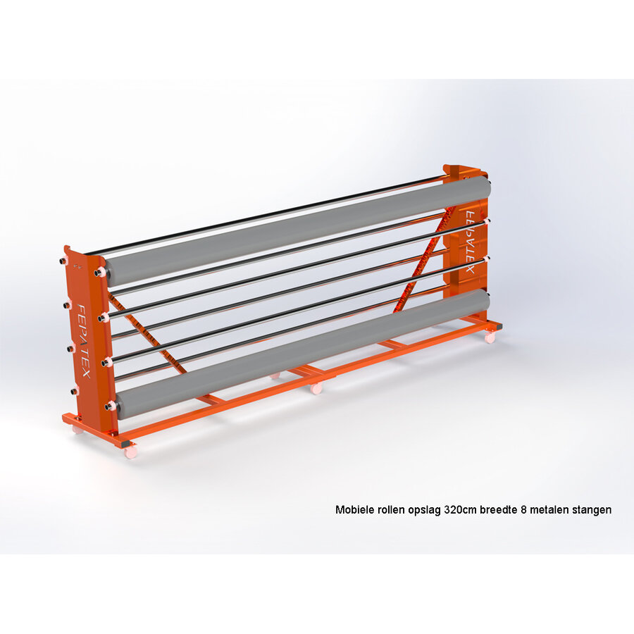 Mobiele rollen opslag