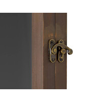 Houten vitrine krijtbord A3 - Binnen gebruik