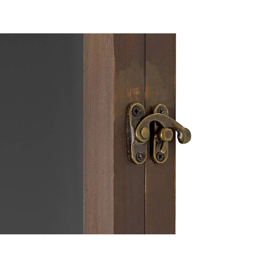 Houten vitrine krijtbord A3 - Binnen gebruik