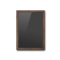 Houten vitrine krijtbord A3 - Binnen gebruik