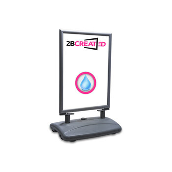 Stoepbord Buiten Grijs 