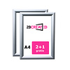 Kliklijst aluminium 25mm verstek | Aanbieding A4 en A3 - Copy