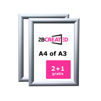Kliklijst aluminium 25mm verstek | Aanbieding A4 en A3 - Copy