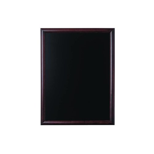 Wandkrijtbord hardhout bol profiel 
