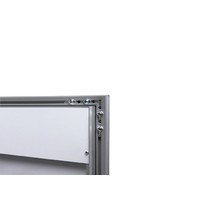 Menuvitrine 4xA4P LED verlicht binnen/buiten