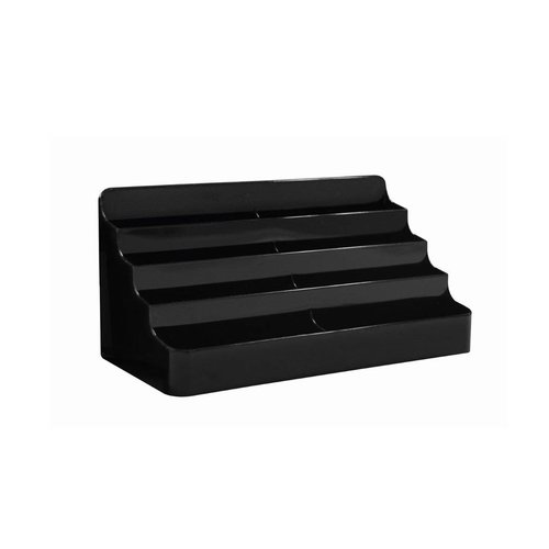 Visitekaart standaard 8 vaks zwart  Visitekaart standaard 8 vaks zwart