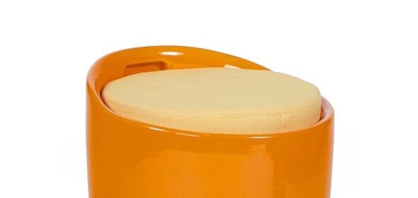 Sevilla Hocker Oranje Bondy Living Sevilla Hocker Oranje