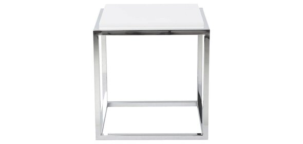 Matimo Bijzettafel Wit Bondy Living Matimo Bijzettafel Wit