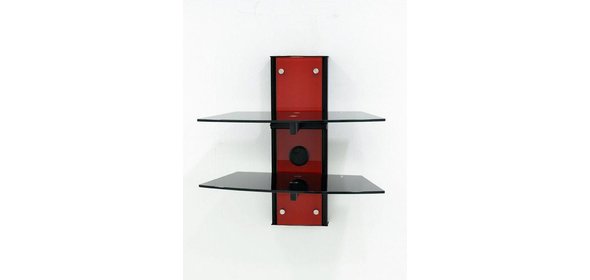 Shelver TV wandmeubel Rood Casado Shelver TV wandmeubel Rood