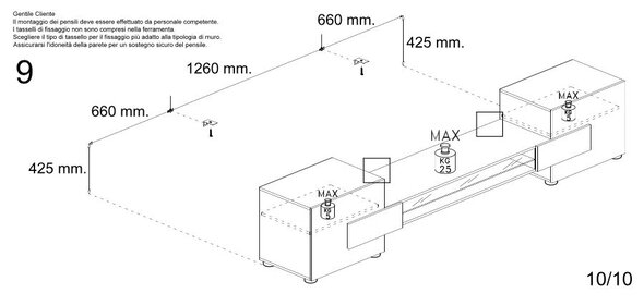 Sandrino TV meubel Eiken Benvenuto Design Sandrino TV meubel Eiken