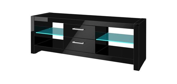 Andora TV meubel HG Zwart Hubertus Meble Andora TV meubel HG Zwart
