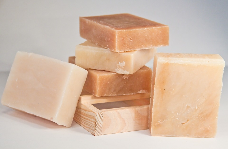 Natural shampoo soap