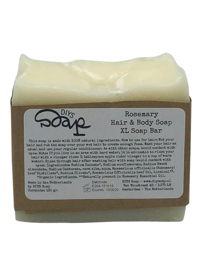 Natural hair soap, also for the body!