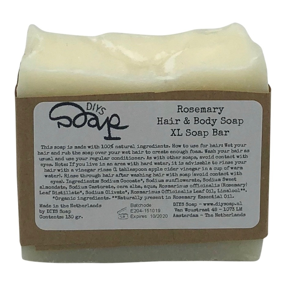 venster pakket Afleiding Rosemary Hair Soap - DIYS Soap