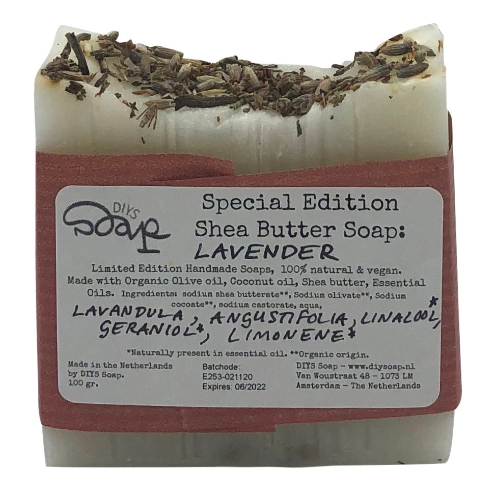 Special edition Shea Butter Soap Lavender DIYS Soap