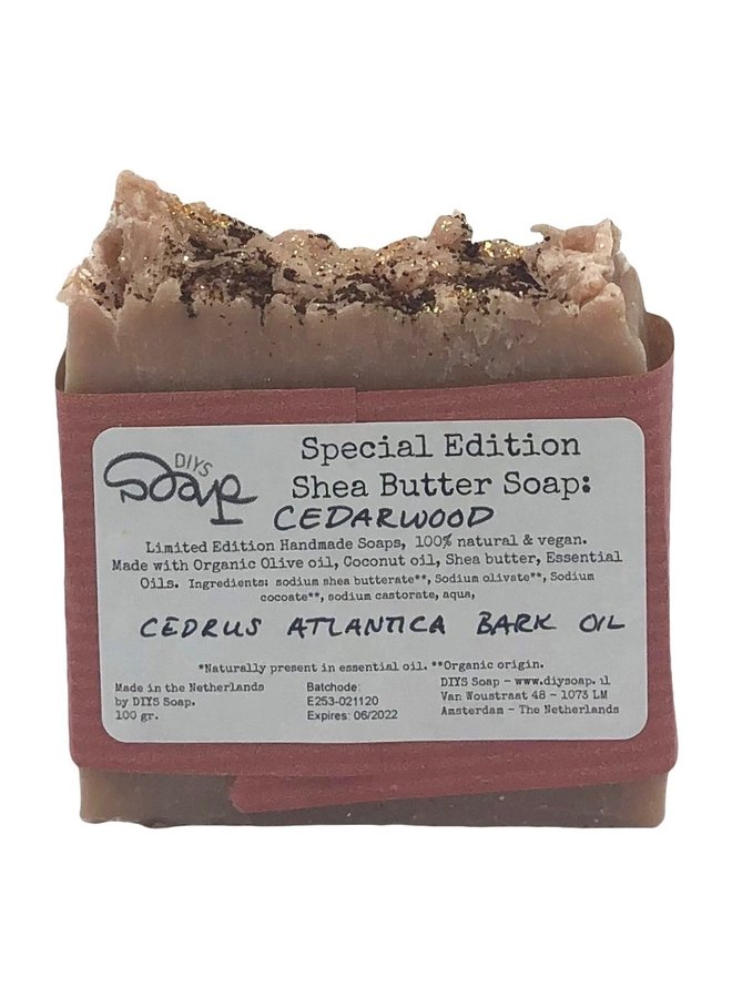 Special Edition: Shea Butter Soap Cederwood & Orange