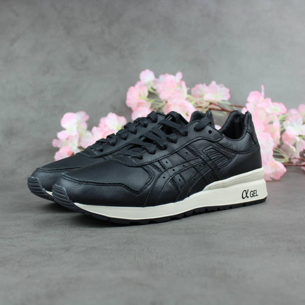 asics gt ii black leather