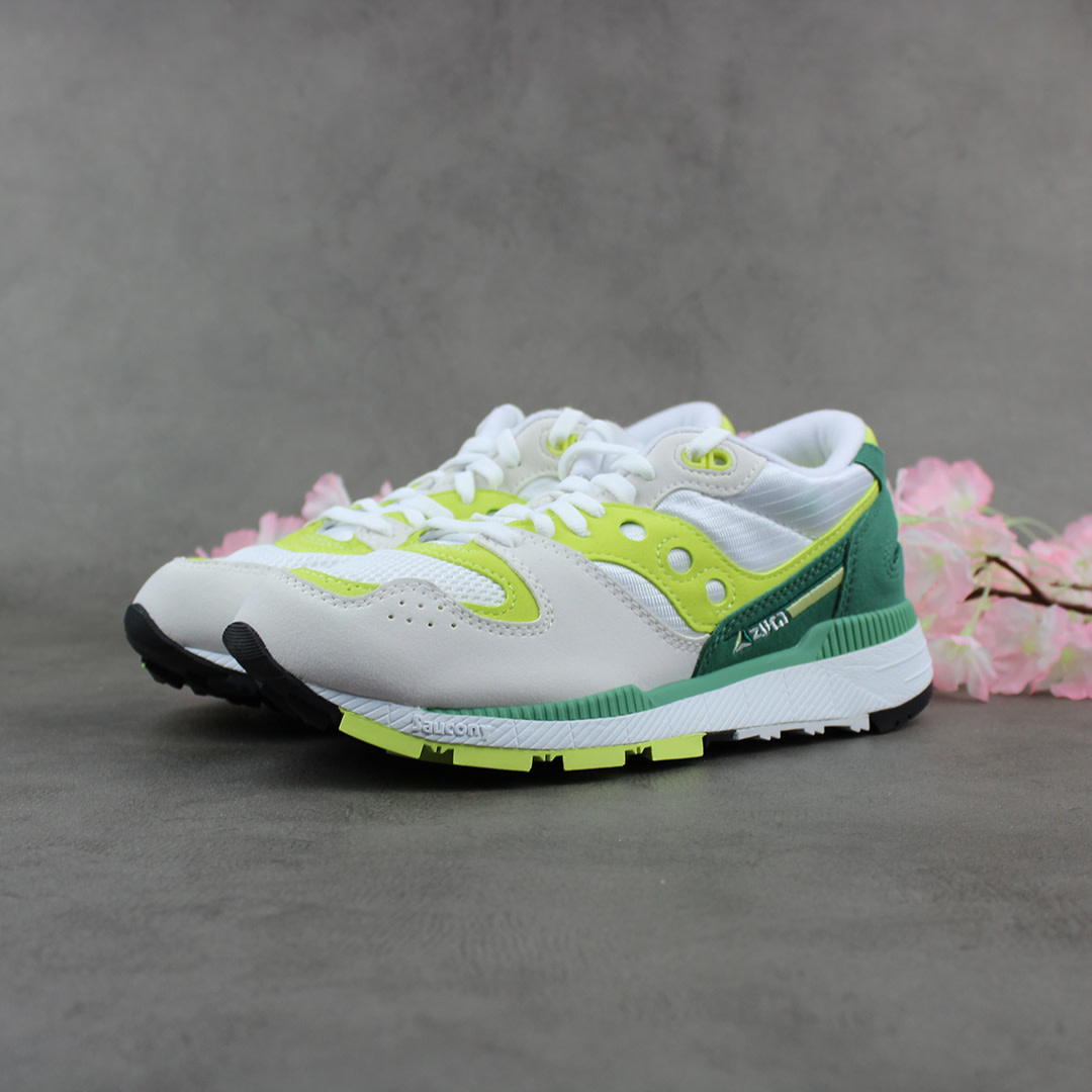 saucony lime green running shoes