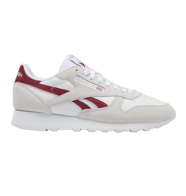 Reebok Classic Leather (Pure Grey/ Classic Burgundy) GY7301